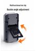 Foldable Induction Hat Clip Light for Night Fishing - Ultra-Long Battery Life, Strong Head-Mounted Beam