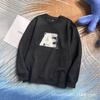 ADER Korea Trendy Double Shadow Embroidered Sweatshirt for Couples – Autumn/Winter Edition