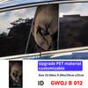 Horror Ghost Doll Car Sticker Auto B-pillar Car Center Column Decor Cover Scratches Waterproof Sunscreen Vinyl Decal Accessories