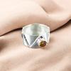 Citrine Gemstone 925 Sterling Silver Jewelry Handmade Designer Ring For Her RR-15-5