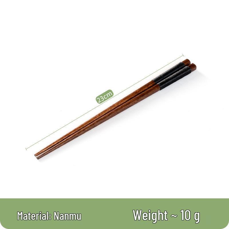 Japanese Portable Lunch Set: Cloth Bag with Wooden Spoon, Fork, and Chopsticks
