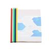 Thickened Slide Grip Report Cover A4 Bar File Folder Book Cover Transparent Folder Insert File Info Booklet Large Capacity