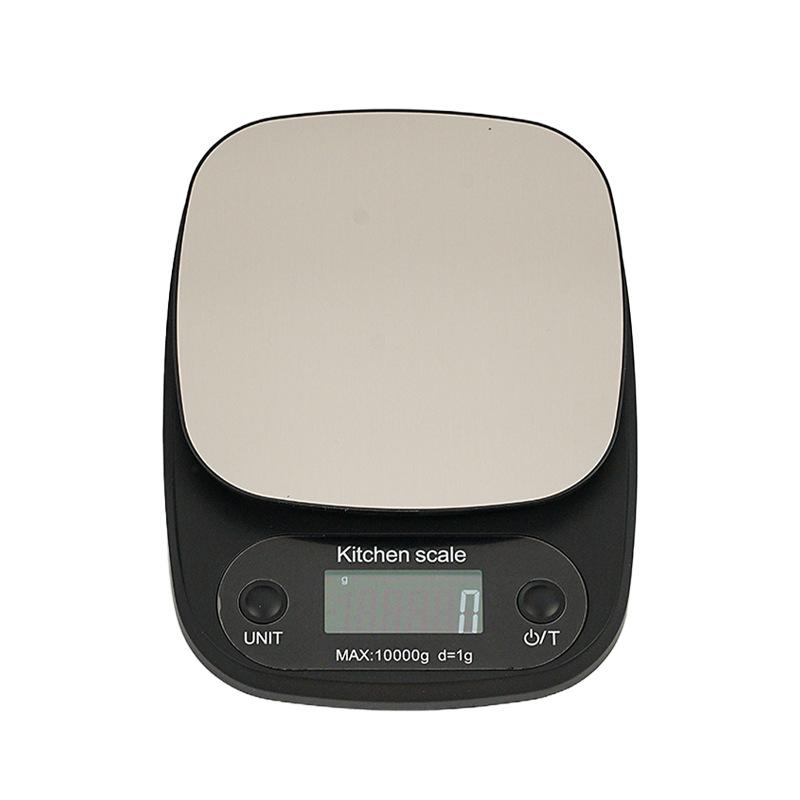 Luxury Stainless Steel Kitchen Scale 11kg/1g High Precision  Scale for Baking Cooking Elegant Digital Gram Scale with LCD