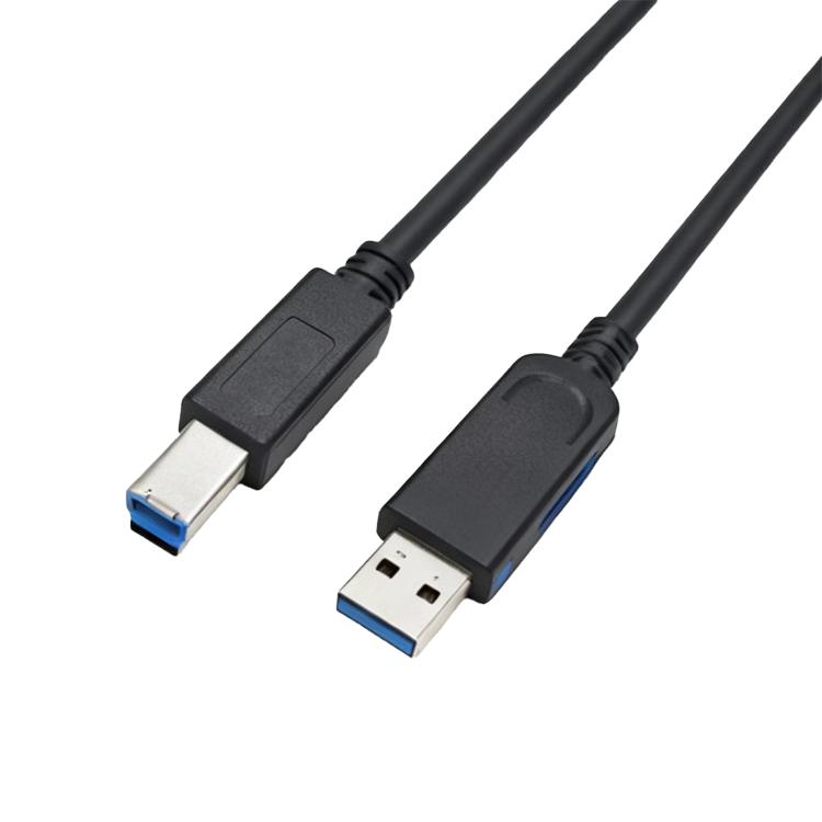 15m USB 3.0 Type-A to Type-B Cable + 15m Power Cable Kit for 3D Scanner Data and Power Supply