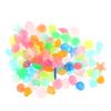 100Pcs/Pack Marine Luminous Stones Colorful Stones Simulating Shell Starfish Fish Tank Pebbles Fairy Garden Yard Ornaments
