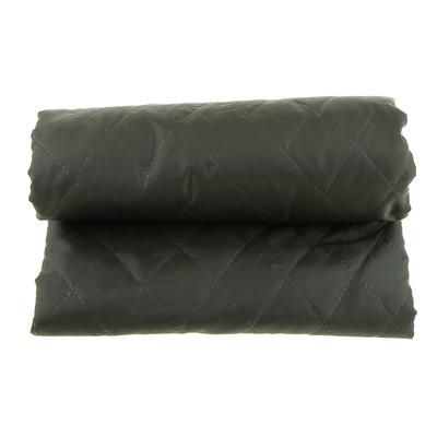 1 Piece Double Faced Poly/Cotton Quilted Fabric for Coat Dresses Green
