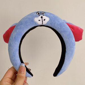 Anime Super Cute Crab Headband New Dinosaur Design Hairband Hair Clip Accessory for Women and Men Funny Cartoon Style