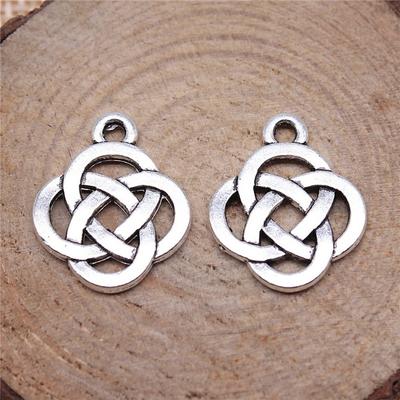 Chinese Knot Charms Jewelry Findings for DIY Earrings Necklaces Bracelets Craft Accessories Gift for Women