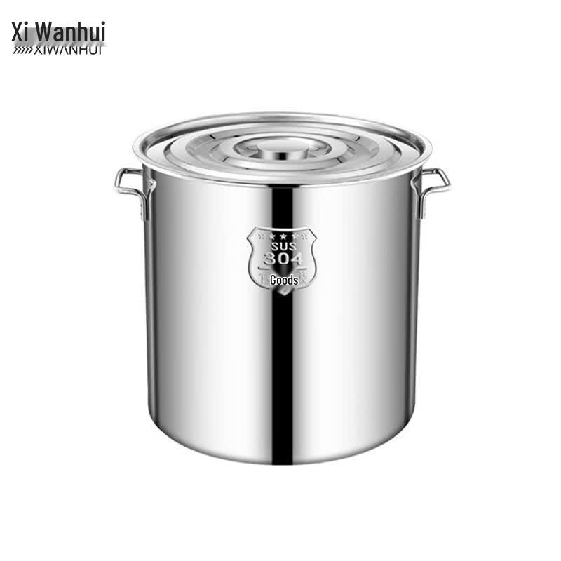Thickened Stainless Steel Stockpot with Lid