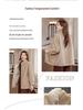 Mid-Length Fur-Lined Winter Coat for Women 50+ – Warm Mink Velvet Jacket