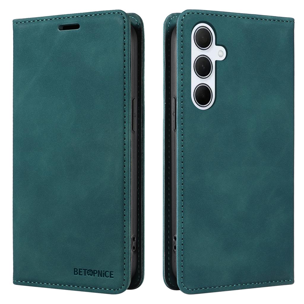 BETOPNICE 003 For Samsung Galaxy M35 5G Leather Case RFID Blocking Wallet Phone Cover