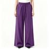 Women's pants fashion casual sweatpants versatile sweatpants wide-leg pants fleece loose trousers women