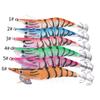 Luminous Wood Shrimp Lure11CM13.5GTossing Sea Fishing Squid Hook Lure Fishing Essential Fishing Gear