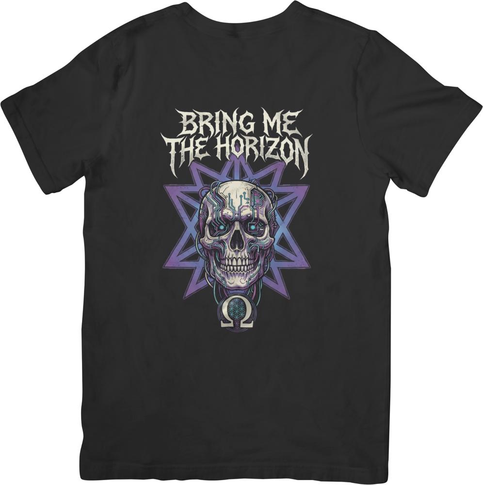 Bring me the Horizon collection Music vintage Retro Cotton TShirts BlackWhite