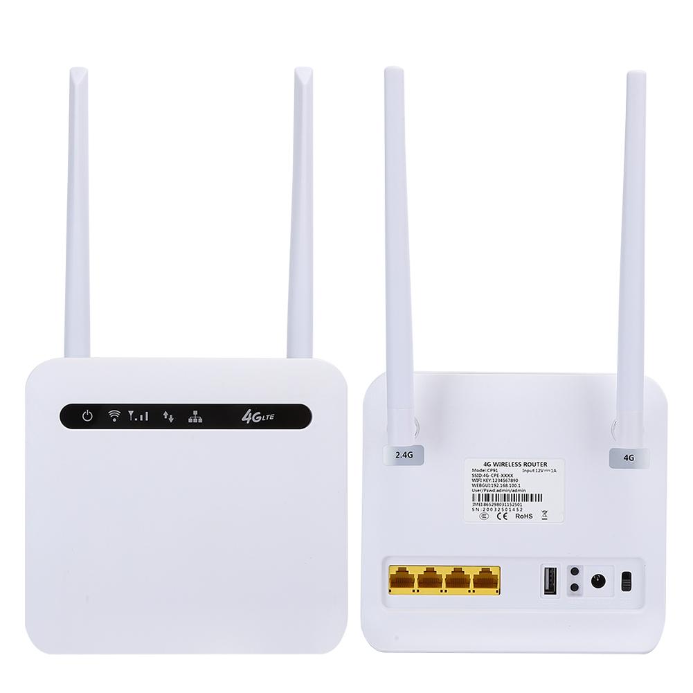 4G Router Industrial Grade Vertical Full Network Europe Africa 2 in 1 Frequency 300M