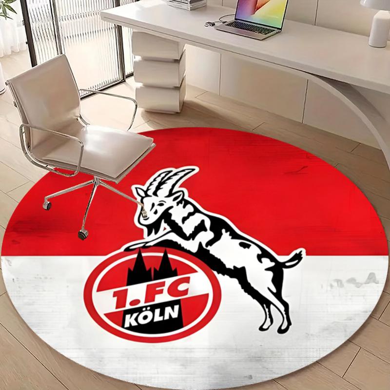 Personalized 1.FC Kaiserslautern Round Chair Office Rug - Perfect for Mat, Office Chair & More - Ideal Gift for Birthdays and Holidays
