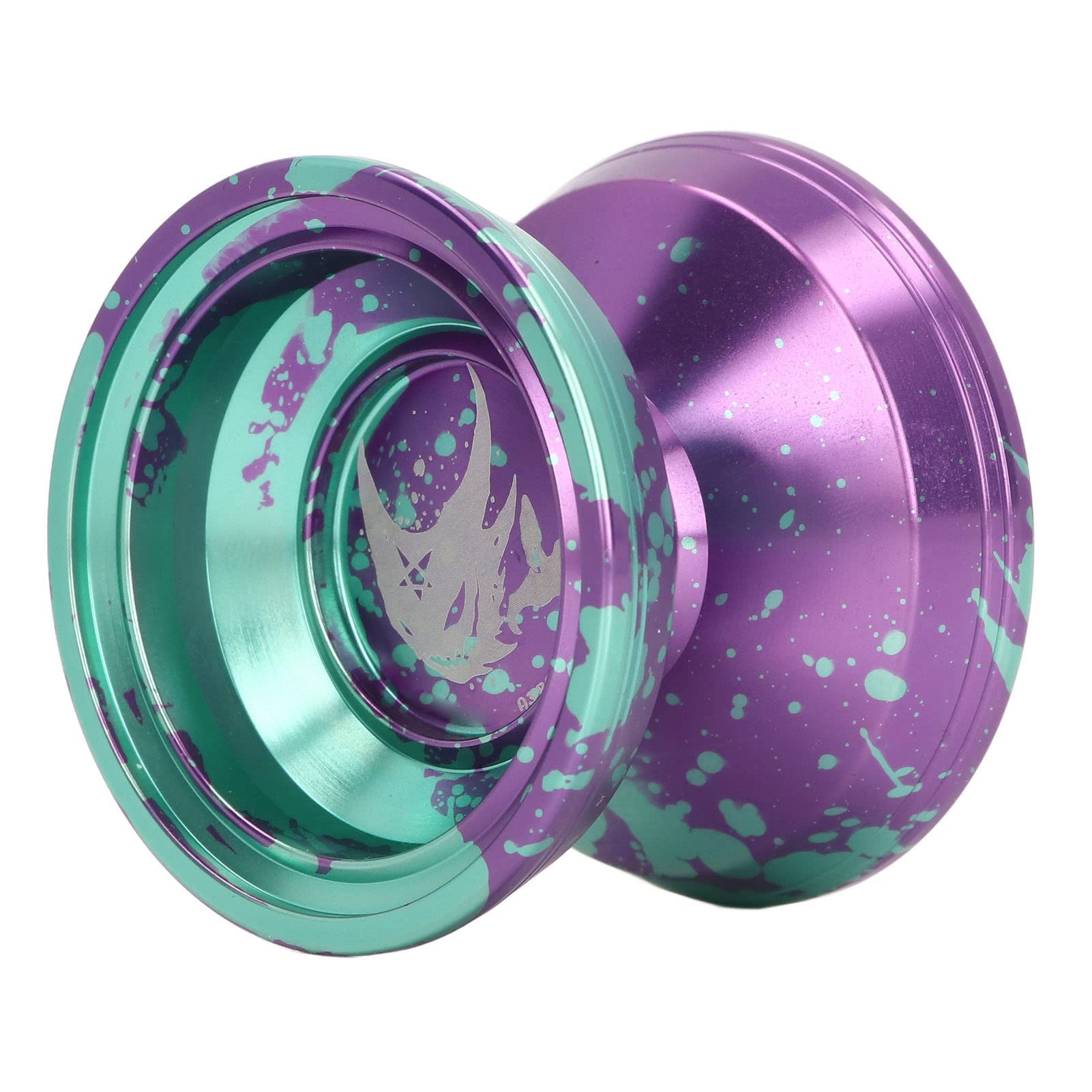 

Металлический йо-йо для продвинутых йо-йо Профессиональный йо-йо с 3 веревками для йо-йо Трюковый йо-йо для возврата с помощью бинда Новичок для рождественского подарка Не реагирующий йо-йо, Взрослые, зелёный