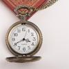Vintage Quartz Pocket Watch with Retro Flip Necklace Pendant Design