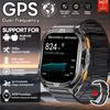 New GPS Smart Watch 10ATM Waterproof Built-in Dual-band GNSS Compass Military Sport Smartwatch Men  New