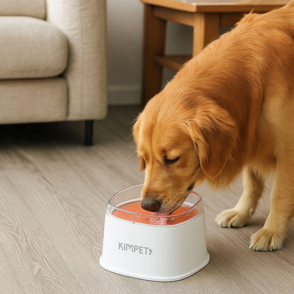 Anti-Tip Pet Floating Bowl Non-Wetting Mouth Pet Drinking Dispenser Pet Water Bowl  Multi-Pet