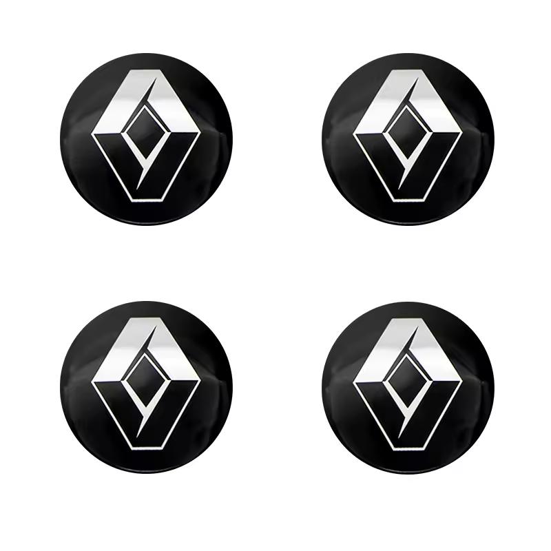 4Pcs 56mm Car Wheel Center Caps Hubcap Cover For Renault Clio Sandero Captur Megane R5 4 E-tech Scenic Austral Rafale Symbioz XX2