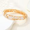 Metal Vintage Cloisonne Bangle Shell Women's Hand Bracelet Starfish Shell Bangle  Gold Jewelry