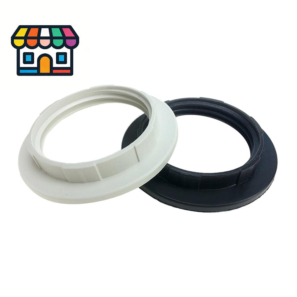 Small Screw E27 Light Bulb Lamp Holder Pendant Socket Lampshade Ring