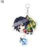 Cartoon Anime Demon Slayer Schlüsselanhänger Taschenanhänger Auto Schlüsselanhänger Schmuck DIY Geschenk