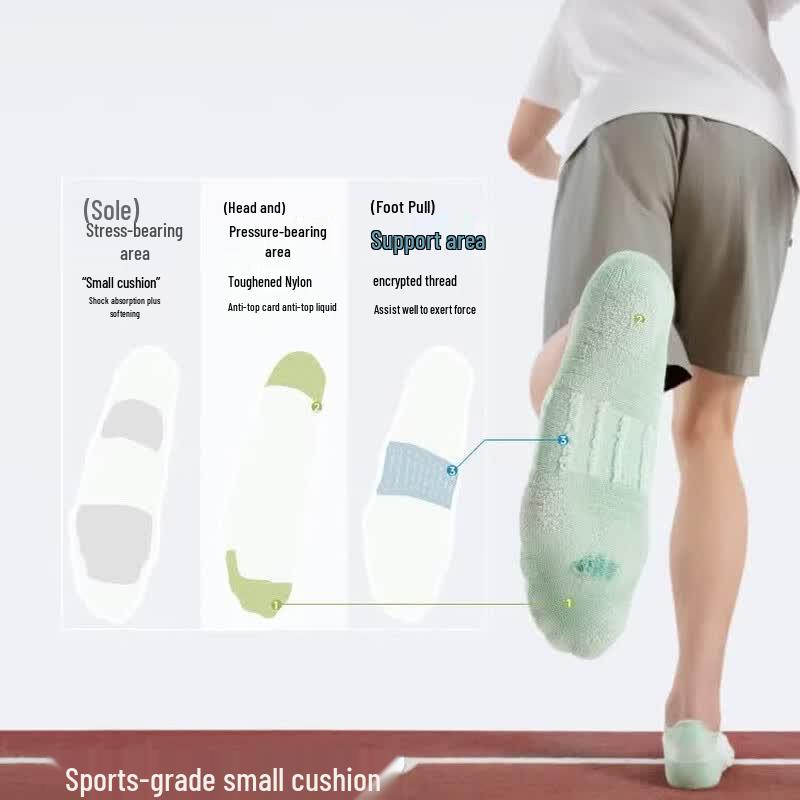 Beneunder Women's Short Cotton Socks (3-Pack)