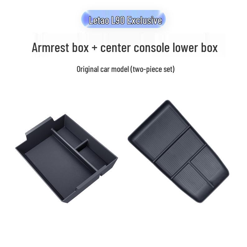Lydo L90 Mittelkonsolen-Stauraumfach unten für 25 Modelle - Auto-Armlehnenbox-Stauraum-Modifikationszubehör.