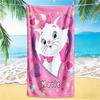 1pc Marie Cute Kitten beach towel,quick drying absorbent beach towel,outdoor sports swimming beach towel,Soft and comfortable Y72855