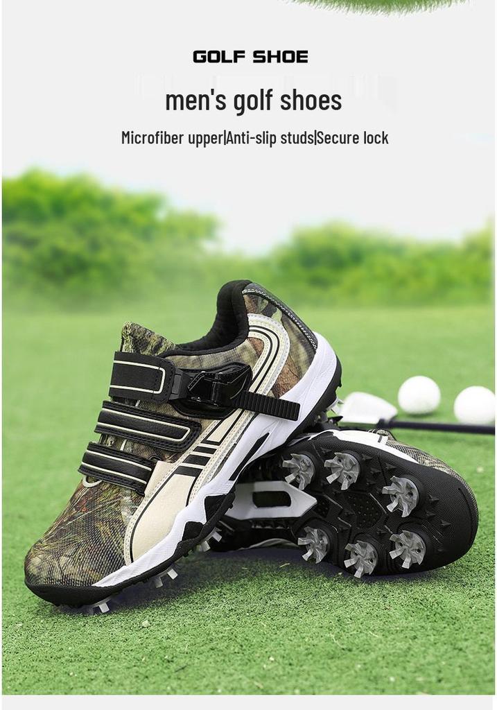 New Spike High-Soled Wear-Resistant Non-Slip Golf Training Shoes