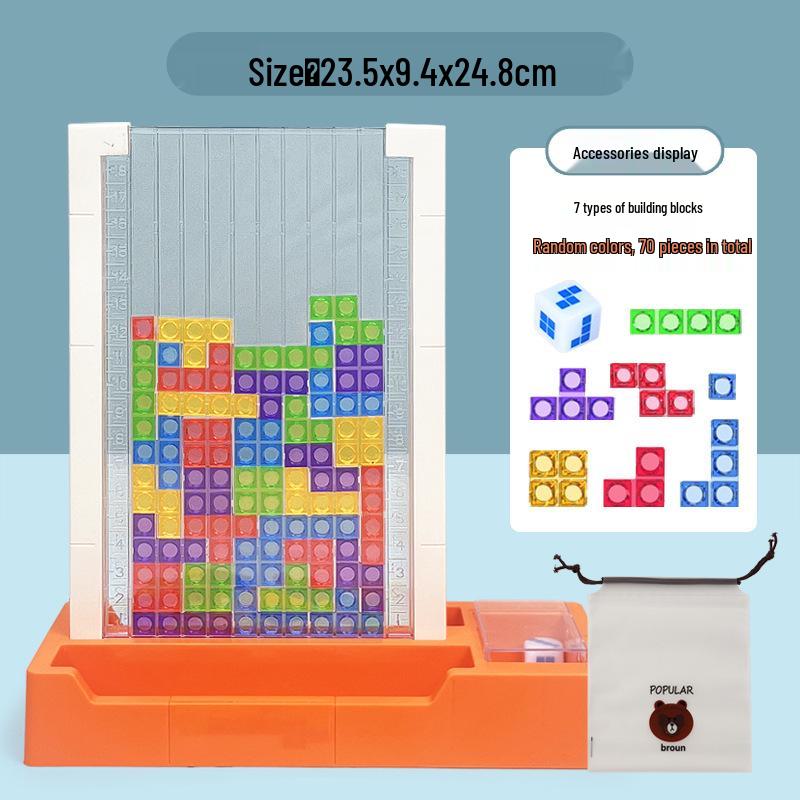 Russian Building Blocks Puzzle Desktop Game Toys