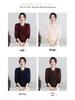 Mom's Spring Knit Sweater - Stylish Plus Size Top for Mid-Aged & Elderly Women