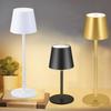 Rechargeable Table Lamp Touch Sensor LED Desktop Night Light Wireless Reading Lamp For Hotel Bar Restaurant Bedroom Decor Light