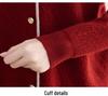 2025 Women's Plus Size Elegant Velvet-Lined Winter Sweater