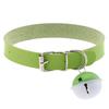 DIEZI Gotische Einfache Glockenanhänger Halskette Für Damen Herren Cosplay Vintage Schwarzes PU-Leder Statement Halskette Torques Neuer Schmuck
