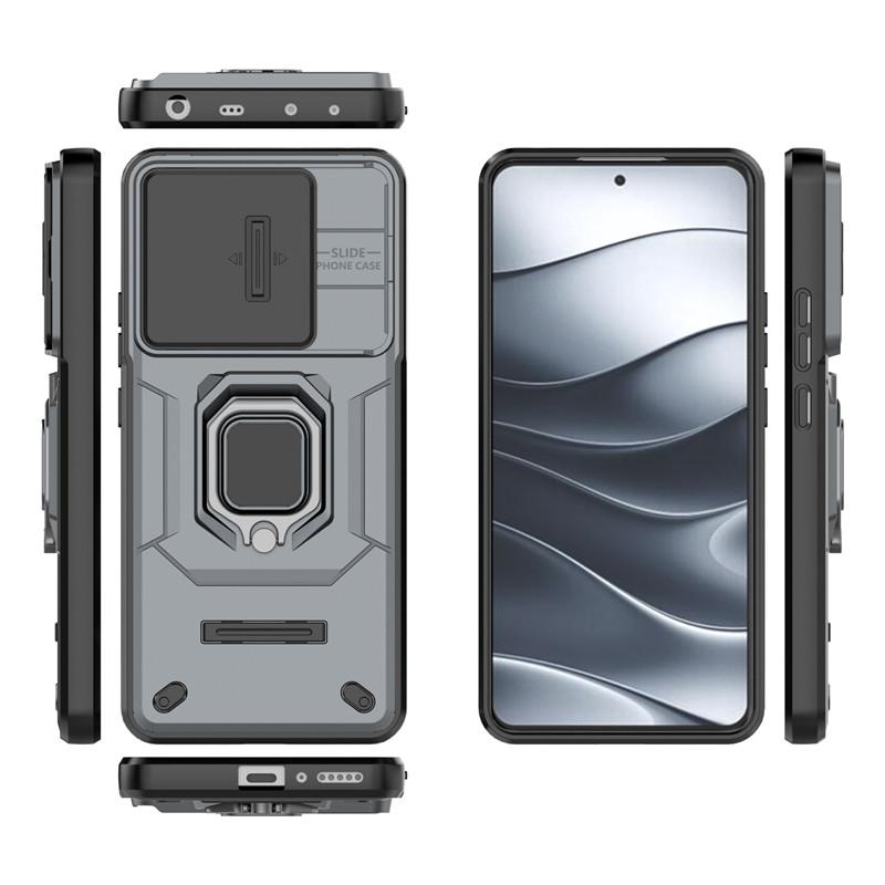 For Xiaomi Redmi Note 14 5G Case Redmi Note 14 Cover Slide Camera Protector Bumper Holder Phone Case Redmi Note 14 Pro Plus