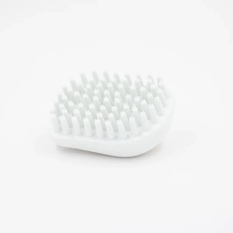 

Щетка для купания и массажа домашних животных, отличная расческа для ухода за собаками и кошками, мягкие резиновые щетинки бережно удаляют свободные волоски 10x4cm