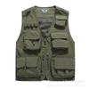 Spring and Autumn New Multi-Pocket Men's Vest Thin Trendy Breathable New Outdoor Mountaineering Waistcoat