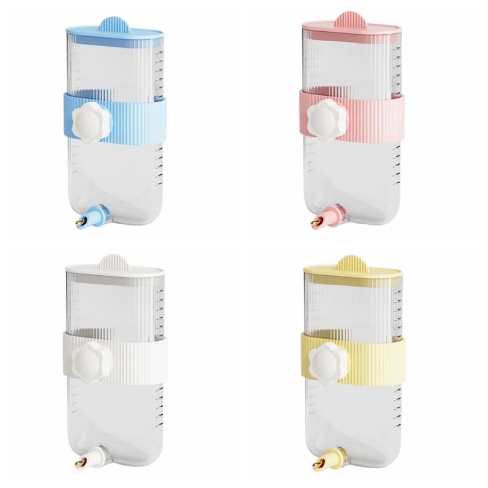 Practical Wall Mount Bird Water Drinker No Drip 360ML Parrot Water Bottle Automatic with Scale Pet Hanging Feeder Pet Supplies