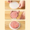 50/100pcs Round Burger Patty Paper Non Stick Freezer Parchment Paper for Beef Patties Baking Cooking Food Wrap
