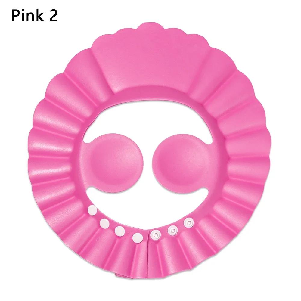 1PC Adjustable Baby Shower Caps Kids Shampoo Hat Bath Shield Waterproof Ear Eye Protection Visor Portable Child Wash Hair Hat