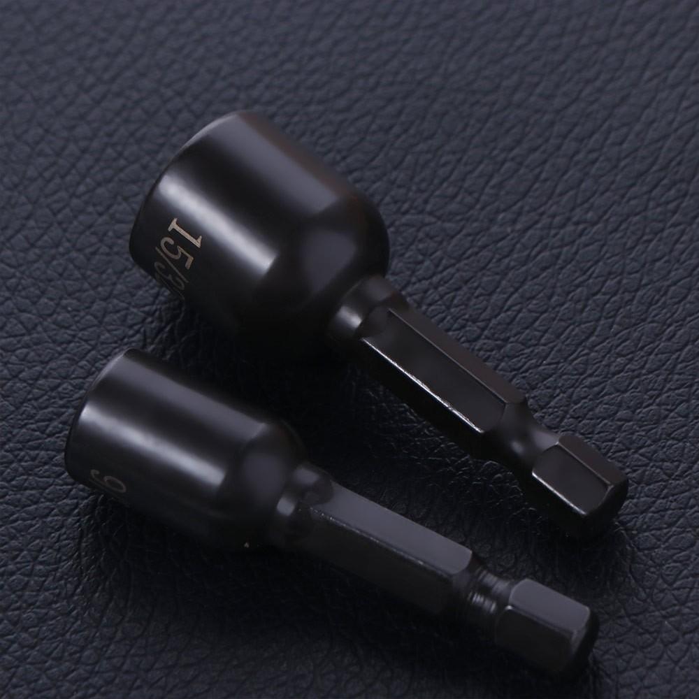 Metric/Inch Magnetic Hex Socket Sleeve High-carbon Steel 6mm Handle Impact Socket Hexagonal Magnetic Tip Multifunctional Socket