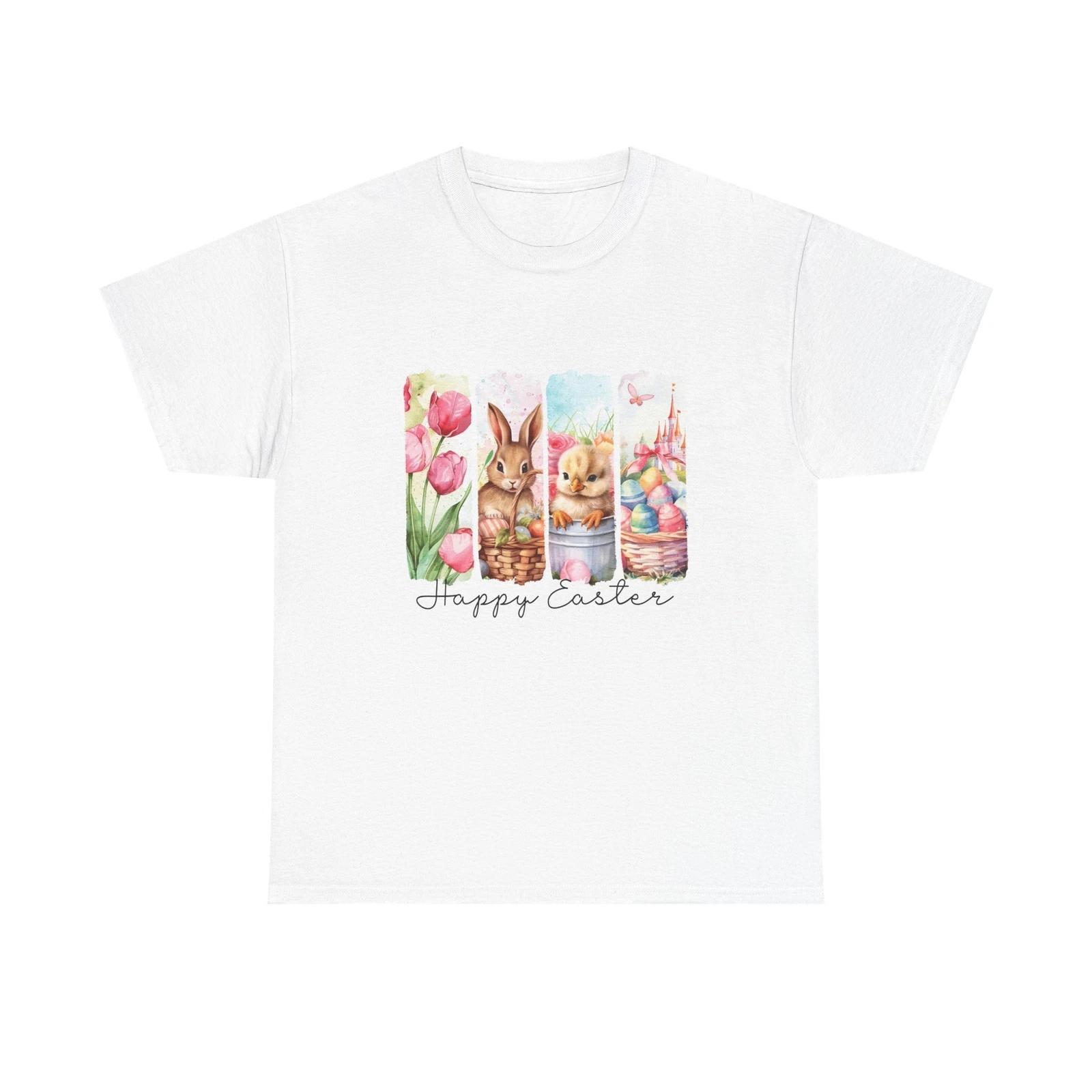 

Easter Bunny Tee, Cute Spring Shirt, Family Gathering Outfit, Easter Gift, Hoppy M