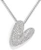 Cz Zircon Fat Initial A-Z Letters Balloon Bubble Pendant Necklace For Women Men Stainless Steel Box Chain Hip Hop Iced Jewelry