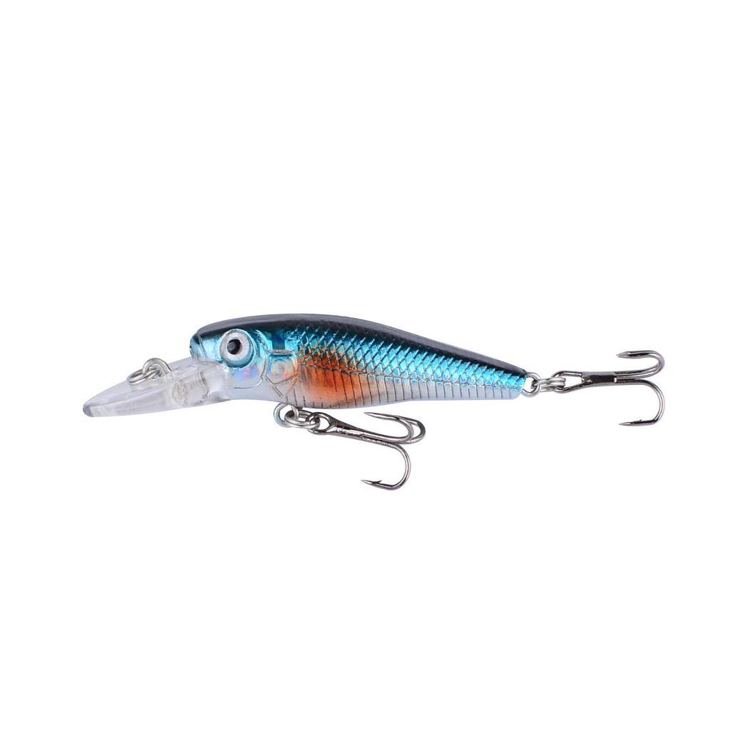 5.5cm Minnow Lure for Sea Bass, Realistic Hard Bait, 3.5g