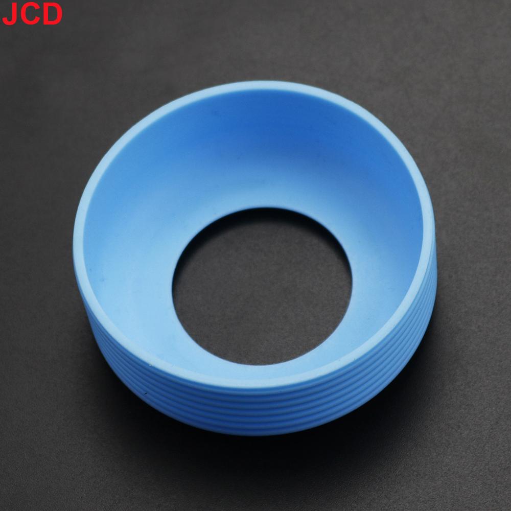 JCD 1pc 6cm 15g Threaded Soft Silicone Cup Bottom Cover Wear Resistant Ring Sleeve Sheath Anti Slip Good Toughness