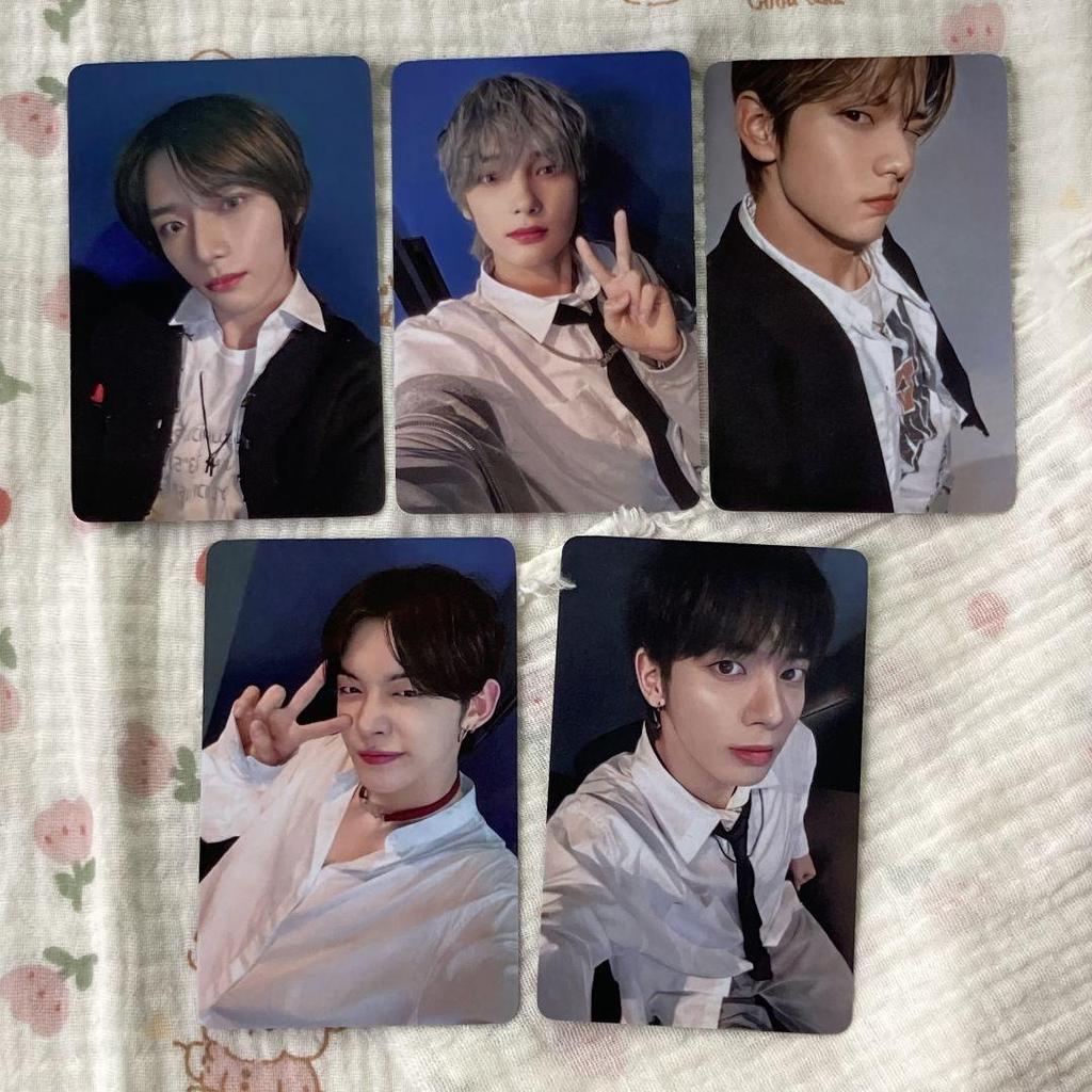 [USED] TXT Kpop Nara Sanctuary US Exclusive Trading Cards (5 Cards)