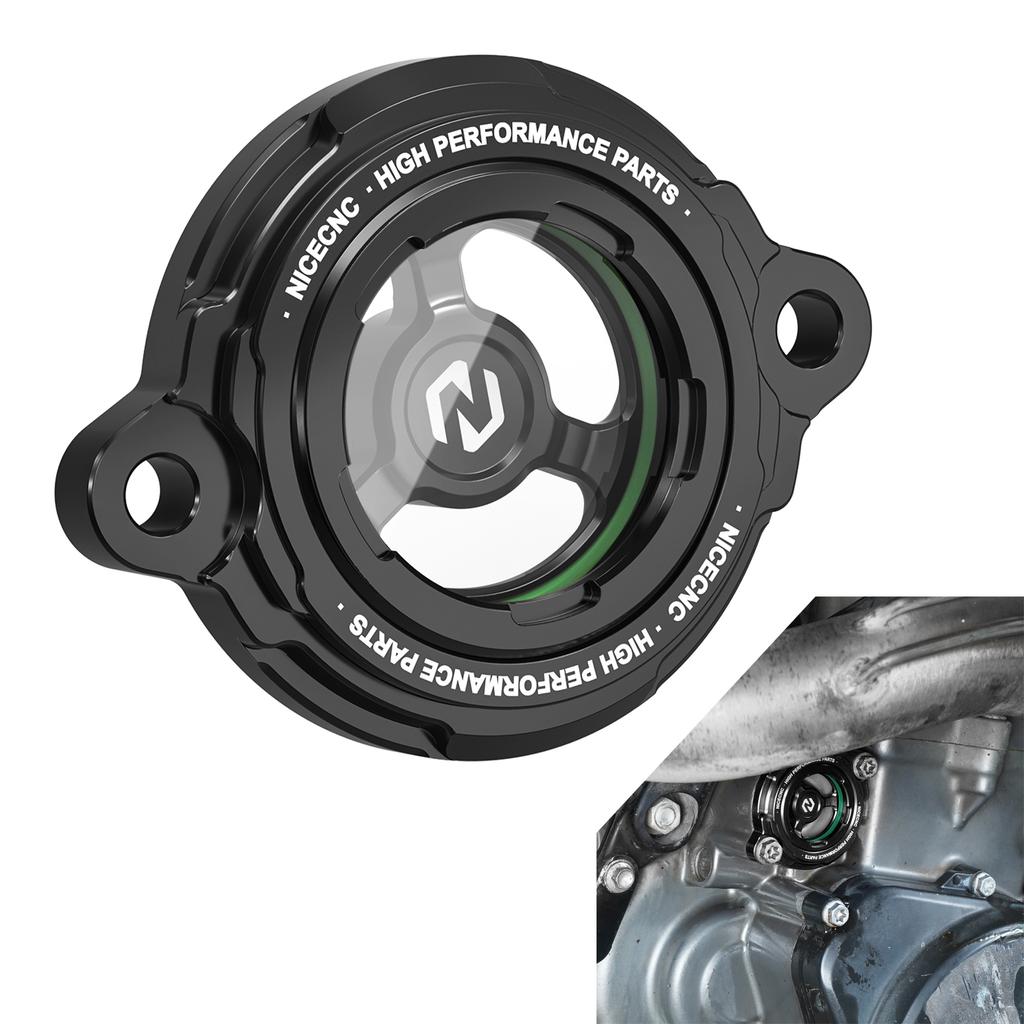 For 2014-2023 KTM 1290 Super Duke R/GT Transparent Oil Filter Cover for KTM 1290 Super Adventure R S T 1290 SAR SAS 2013-2024